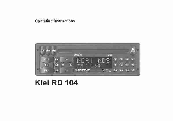 Blaupunkt Car Stereo System RD 104-page_pdf
